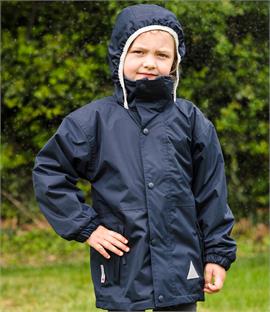 Result Kids/Youths Storm Stuff Reversible Waterproof Jacket